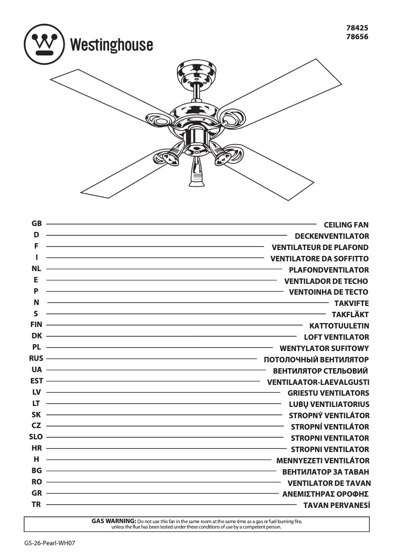 Image de la première page du manuel de l'appareil 78425