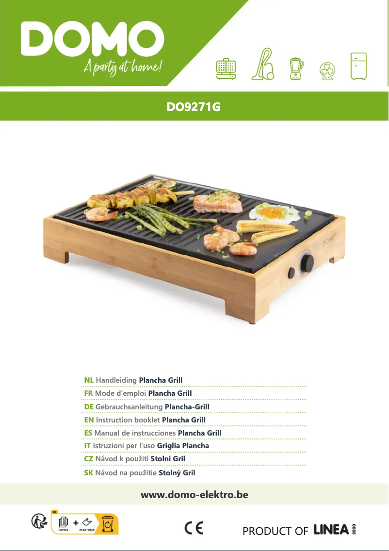 Image de la première page du manuel de l'appareil DO9271G