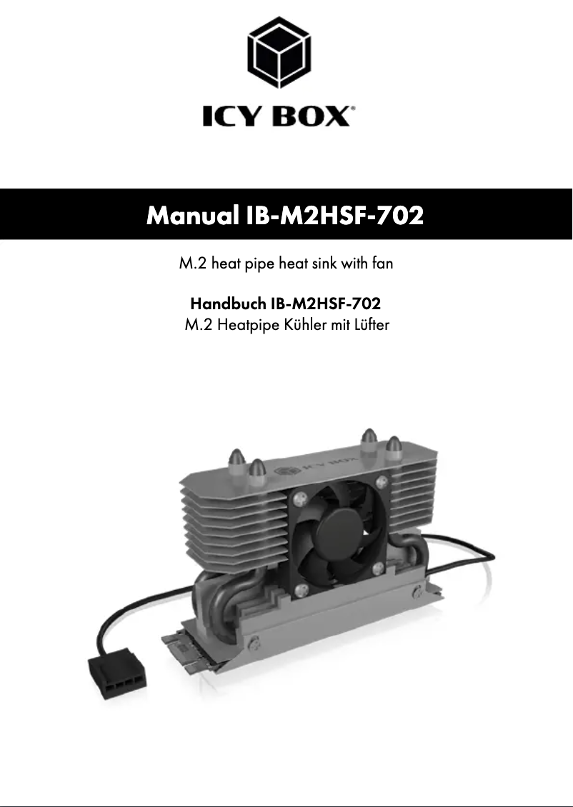 Page n°1 - Manuel utilisateur Icy Box IB-M2HSF-702
