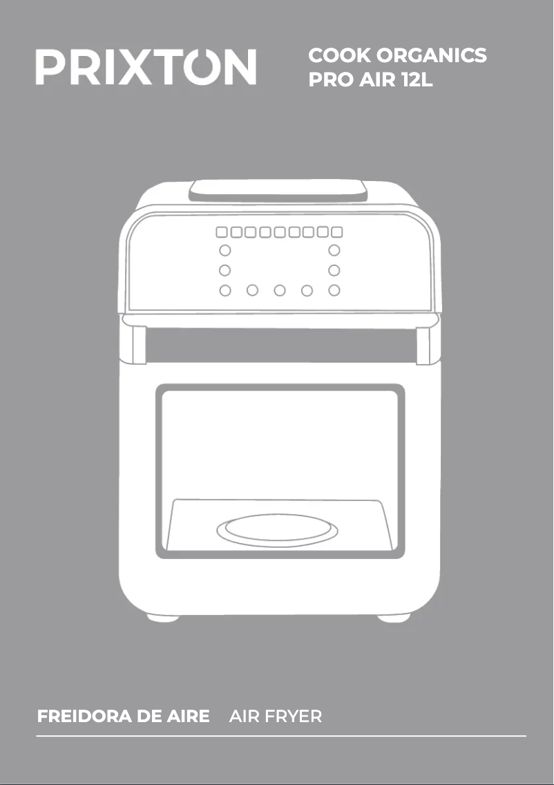 Page 1 de la notice Manuel utilisateur Prixton Cook Organics Pro Air