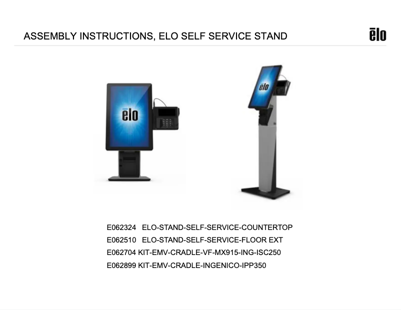 Página 1 del manual Manual de usuario Elo Wallaby