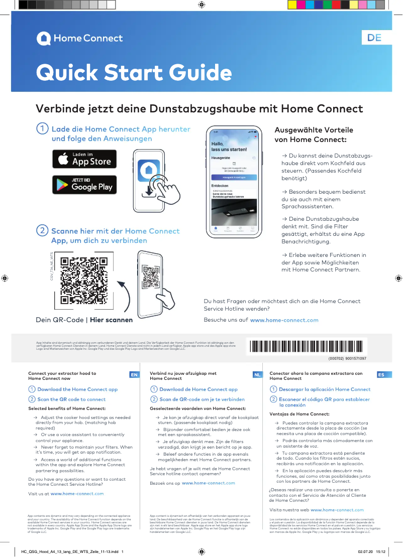 Page n°1 - Manuel utilisateur Neff I88WMM1S5