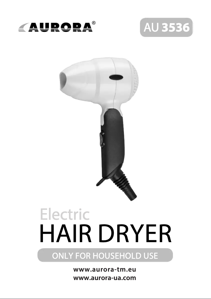 Página 1 del manual Manual de usuario Aurora AU 3536