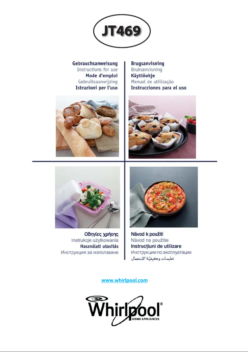 Image de la première page du manuel de l'appareil JT 469 SL