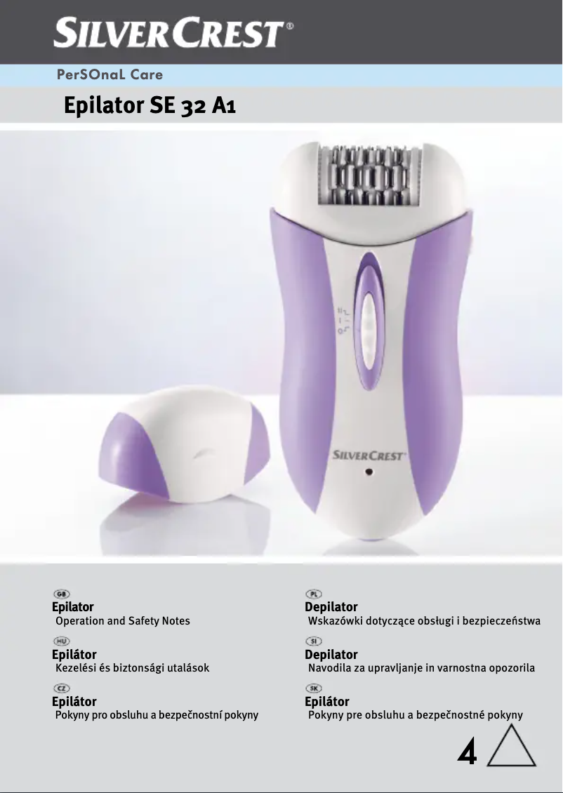 Page 1 de la notice Manuel utilisateur SilverCrest SE 32 A1