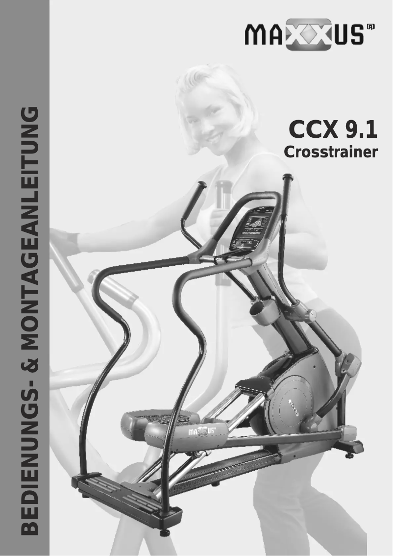 Page 1 de la notice Manuel utilisateur Maxxus CCX 9.1