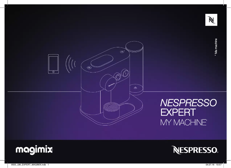 Page 1 de la notice Manuel utilisateur Magimix Nespresso Expert M500