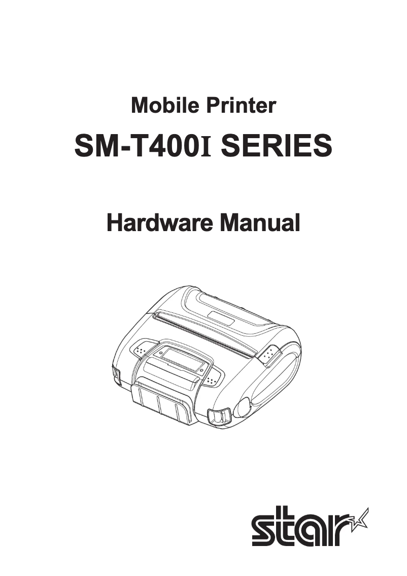 Image de la première page du manuel de l'appareil SM-T400i