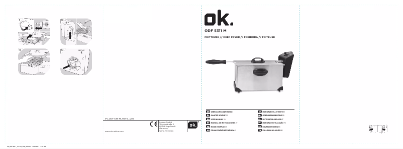 Page n°1 - Manuel utilisateur OK ODF 5311-M