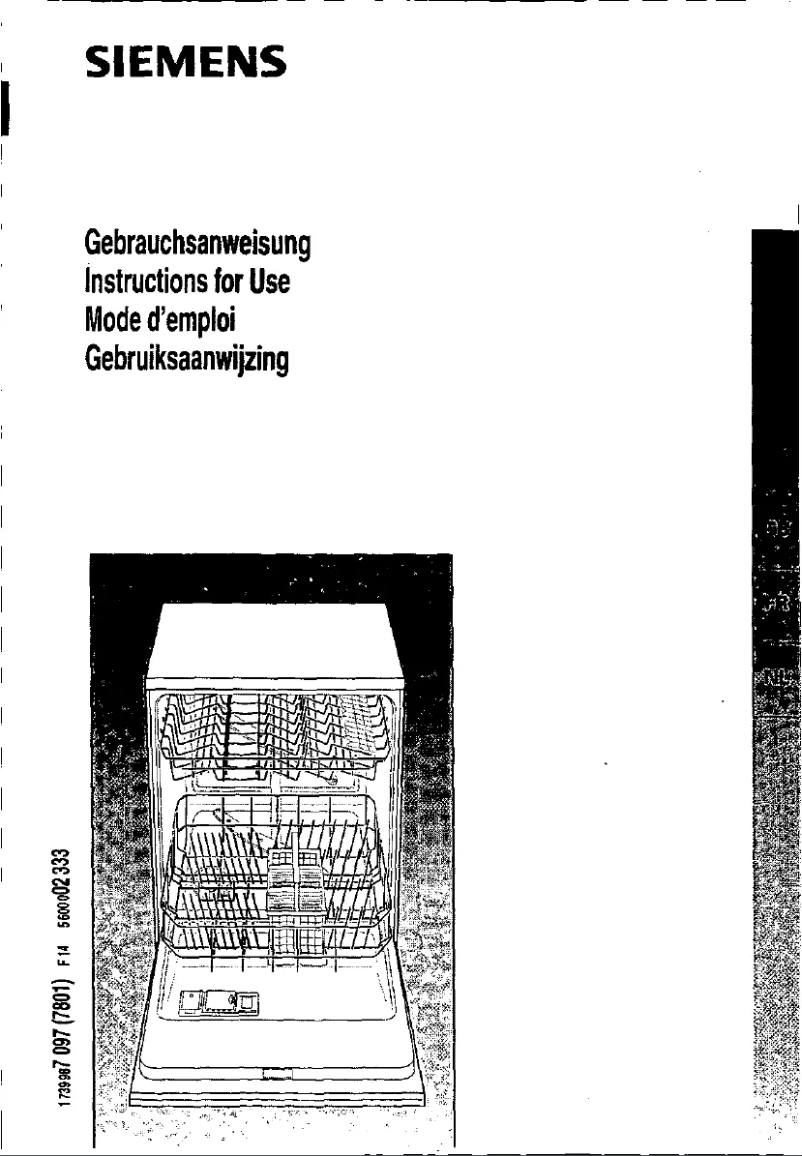 Page n°1 - Manuel utilisateur Siemens SE24260EU