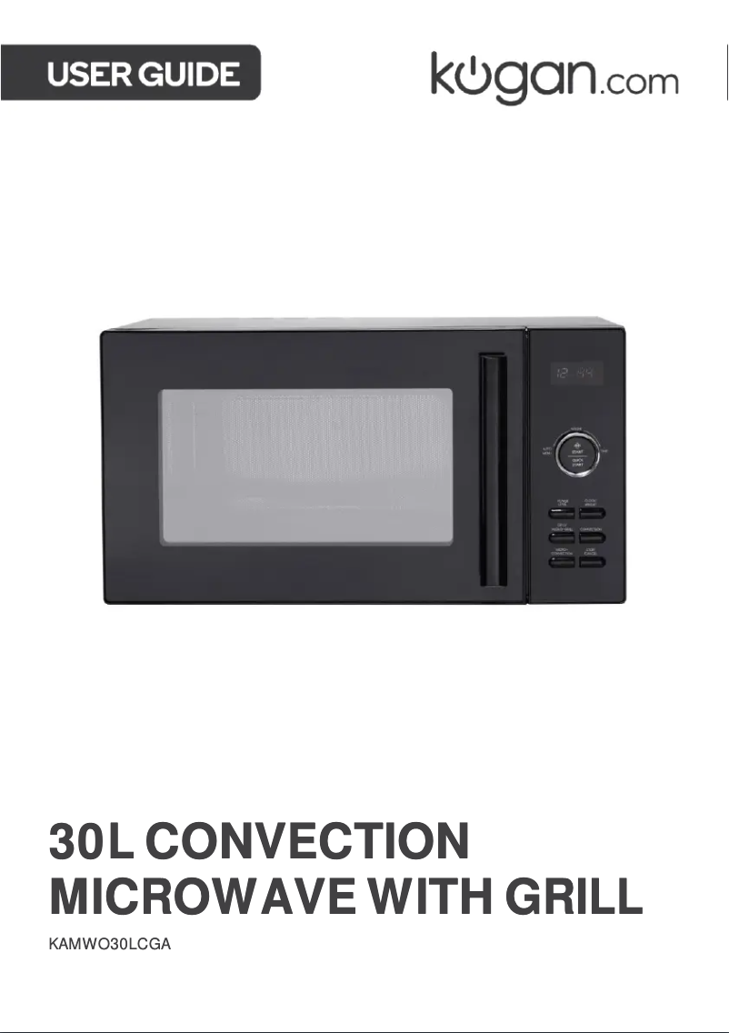 Page n°1 - Manuel utilisateur Kogan KAMWO30LCGA