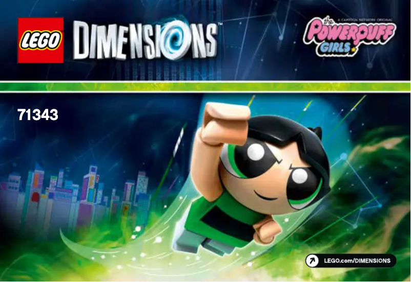 Page 1 de la notice Manuel utilisateur Lego Dimensions 71343