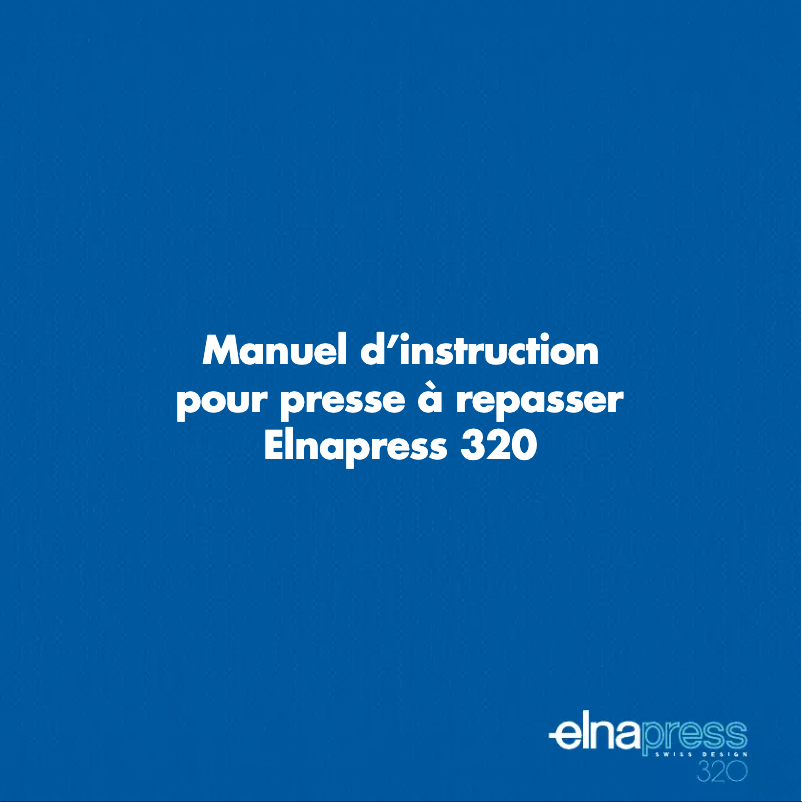 Image de la première page du manuel de l'appareil 320
