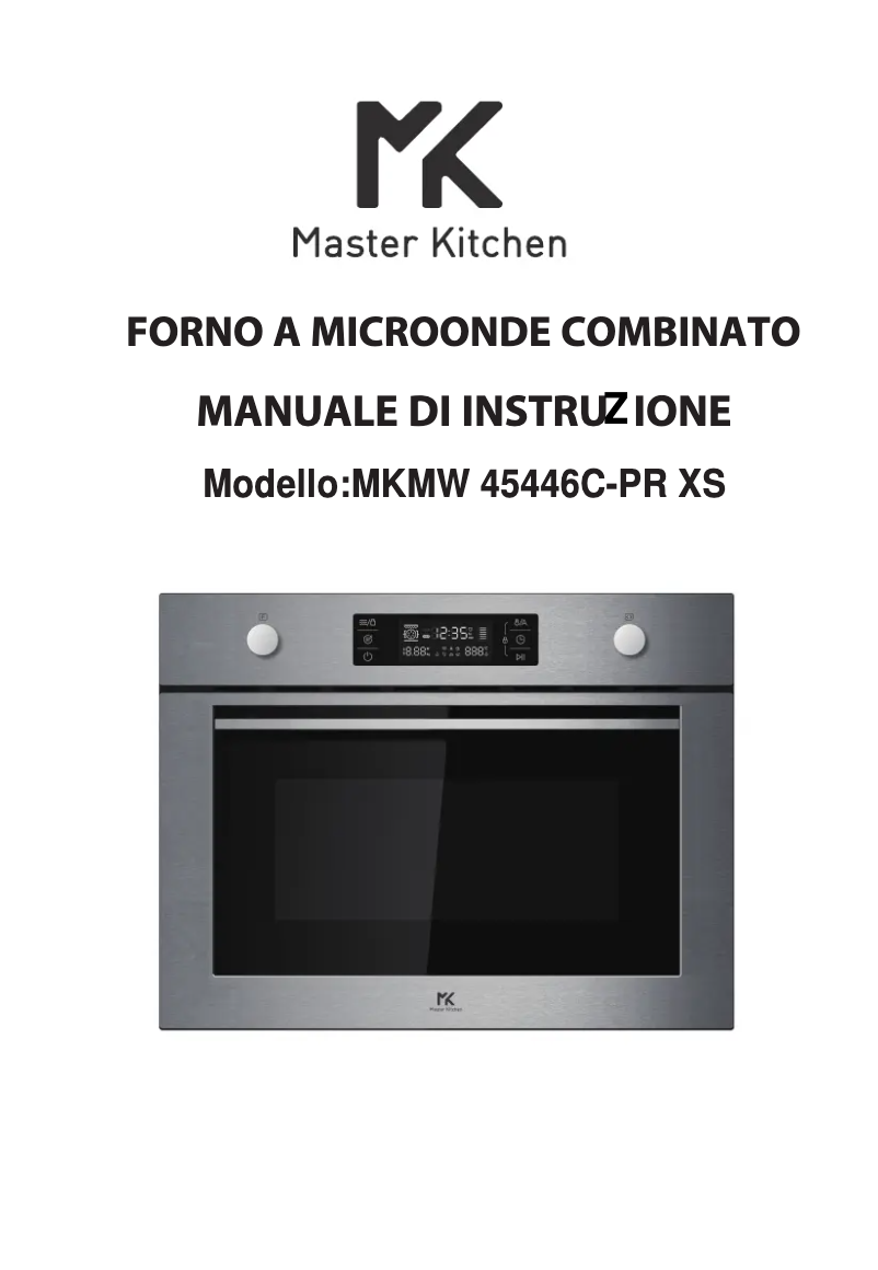 Page 1 de la notice Manuel utilisateur Master Kitchen MKMW 45446C-PR XS