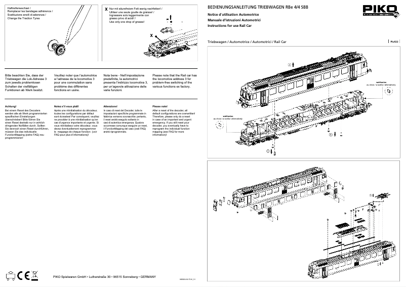 Image de la première page du manuel de l'appareil 96837