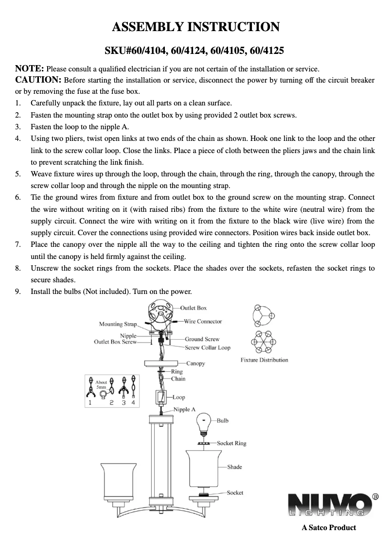 Página 1 del manual Manual de usuario NUVO Harmony 60/4105