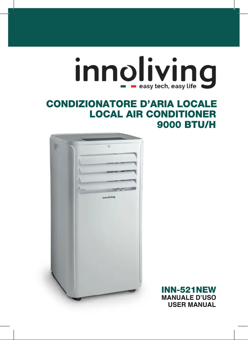 Page n°1 - Manuel utilisateur Innoliving INN-521