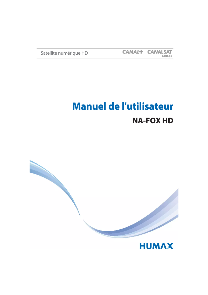 Image de la première page du manuel de l'appareil NA-FOX HD
