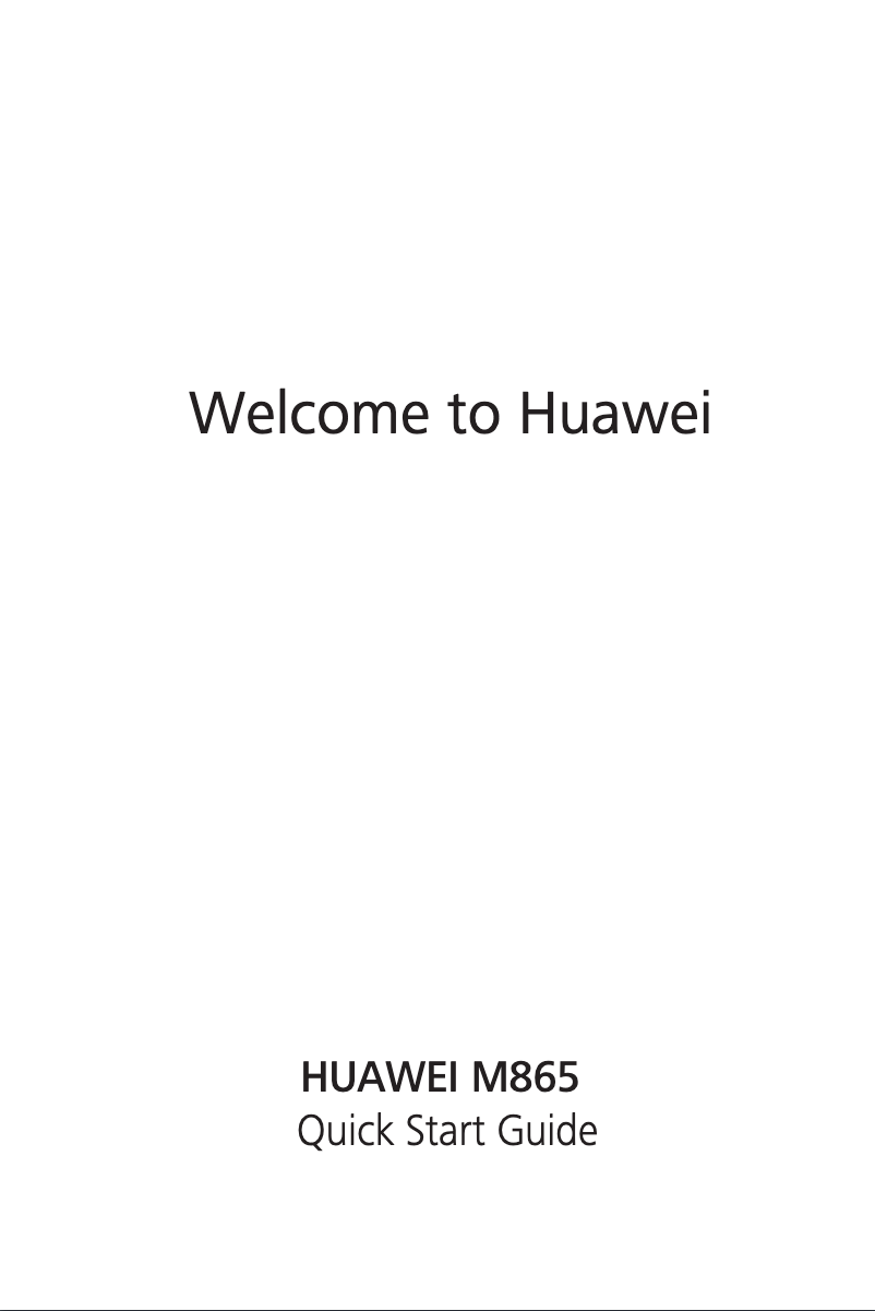 Image de la première page du manuel de l'appareil Ascend II