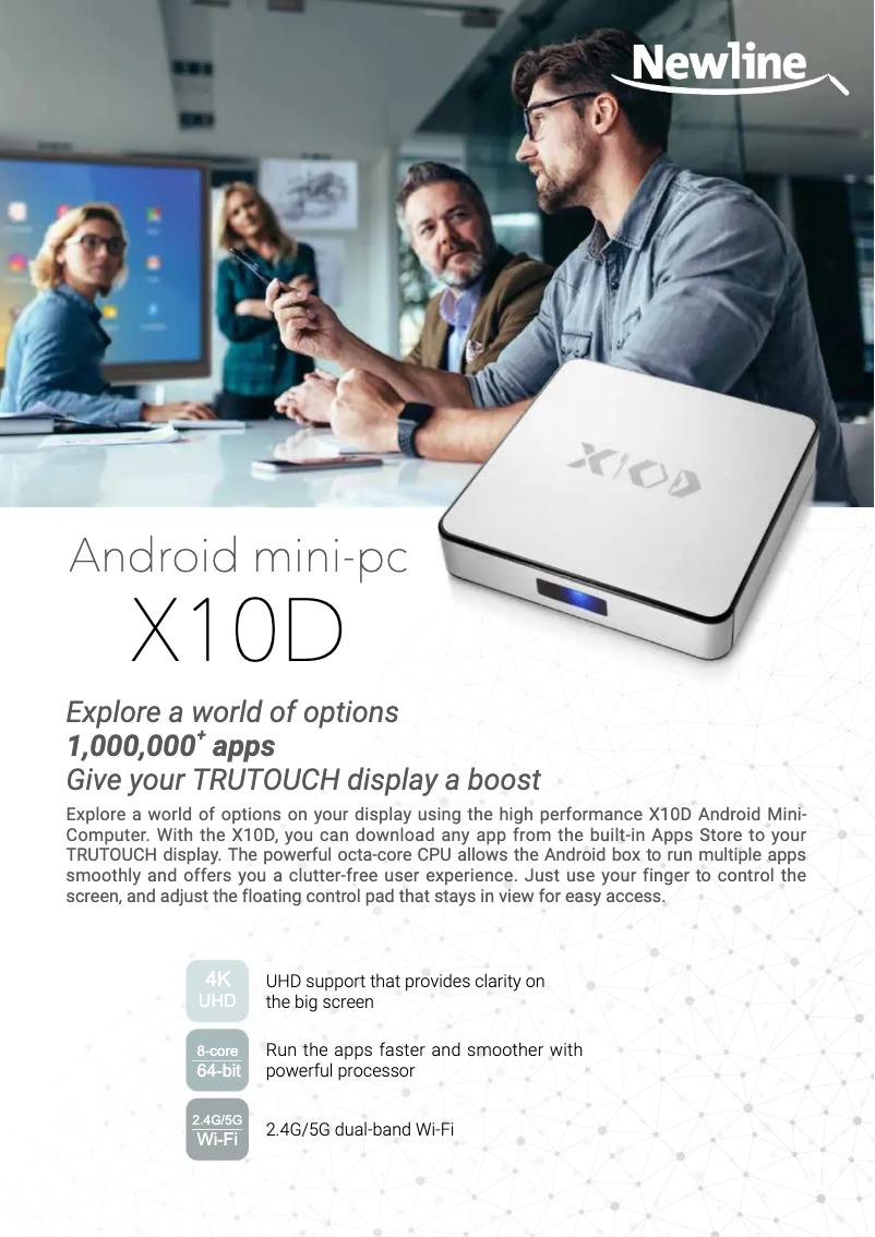 Image de la première page du manuel de l'appareil X10D