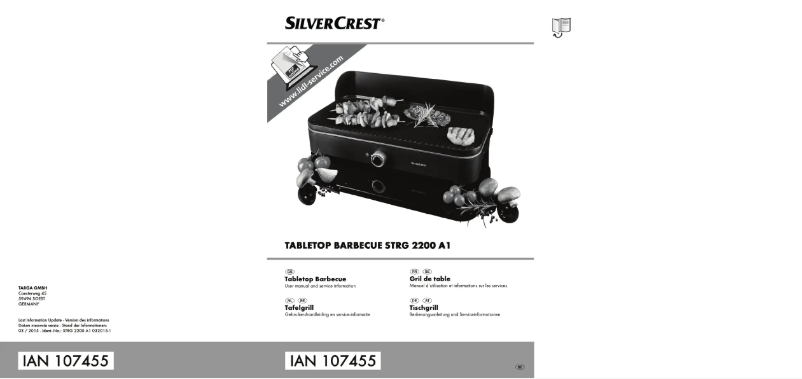 Page 1 de la notice Manuel utilisateur SilverCrest STRG 2200 A1