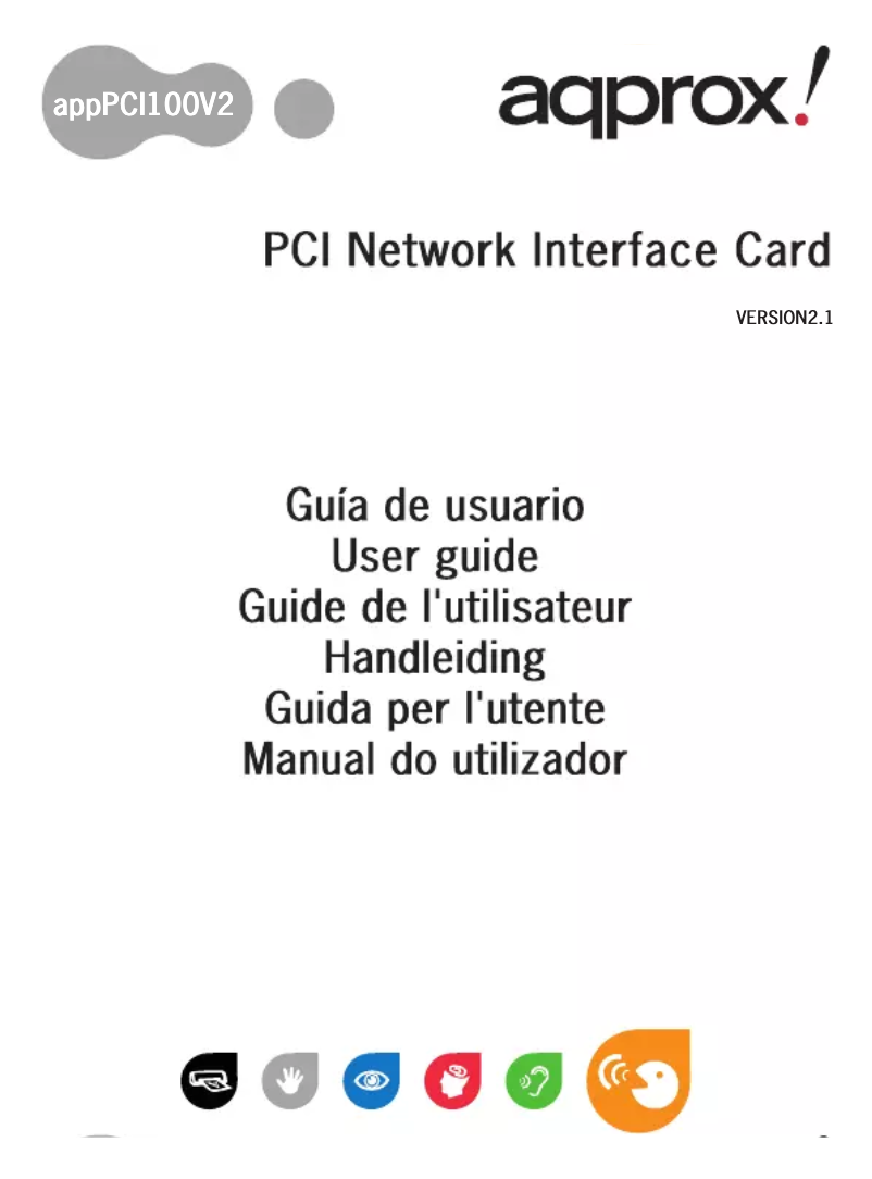 Page 1 de la notice Manuel utilisateur Approx APPPCI100V2