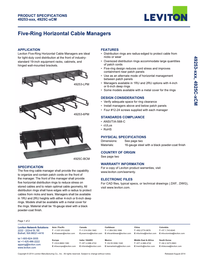 Page 1 de la notice Manuel utilisateur Accu-Tech 49253-LPM