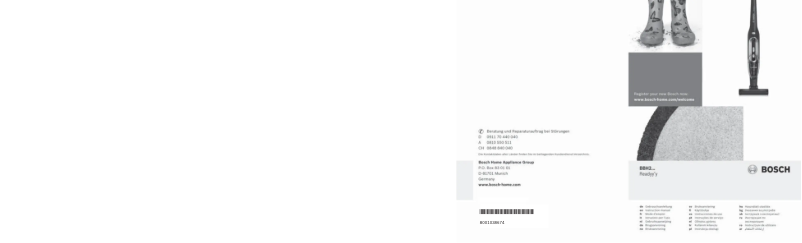 Image de la première page du manuel de l'appareil Readyy'y BBH21830L