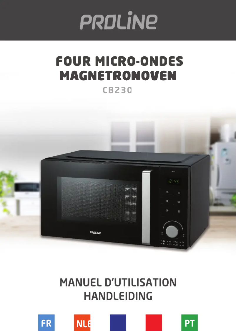 Image de la première page du manuel de l'appareil CB230