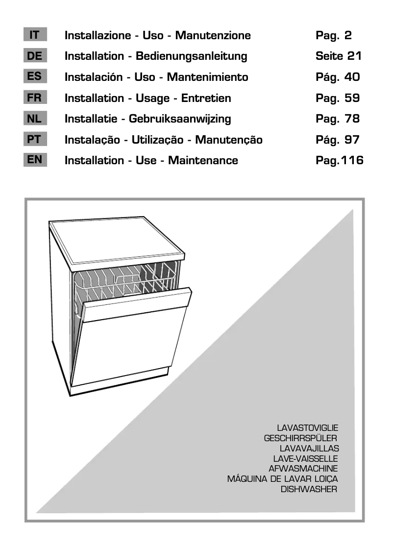 Page n°1 - Manuel utilisateur Hoover HDI 3T62DF