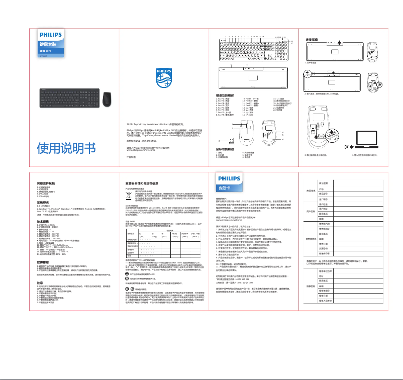 Page n°1 - Mode d'emploi Philips SPT6317