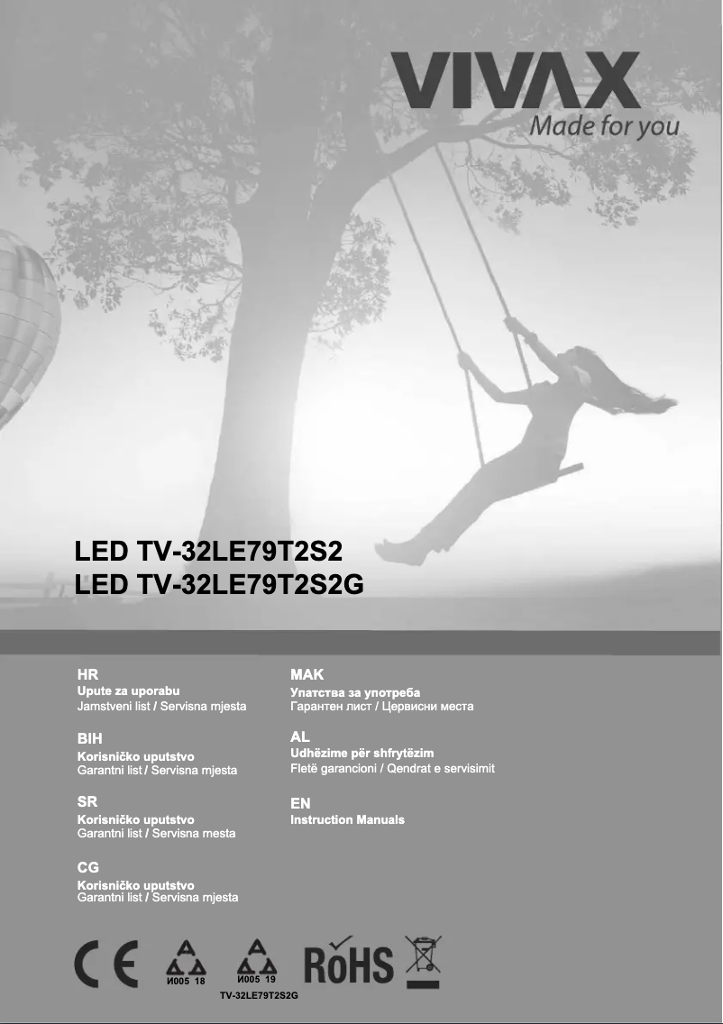 Image de la première page du manuel de l'appareil LE79