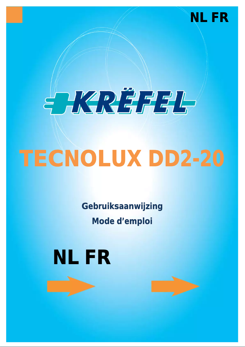 Page n°1 - Manuel utilisateur Tecnolux DD2-20