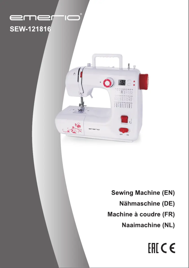Page 1 de la notice Manuel utilisateur Emerio SEW-121816