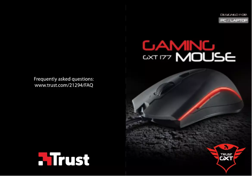 Página 1 del manual Manual de usuario Trust GXT 177