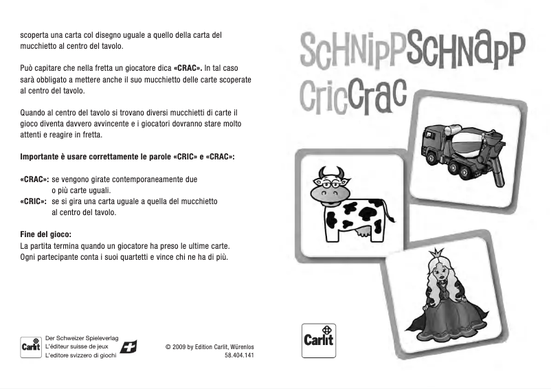 Page 1 de la notice Manuel utilisateur Carlit 30141 2