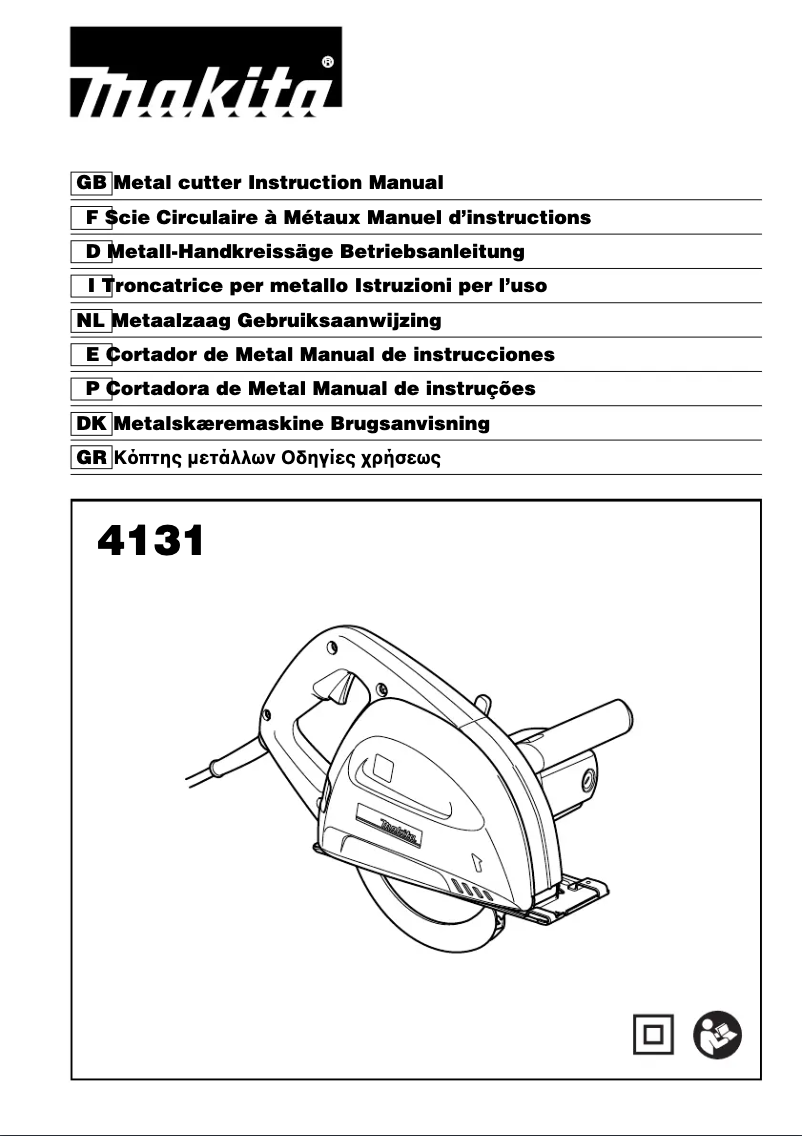 Page n°1 - Manuel utilisateur Makita 4131