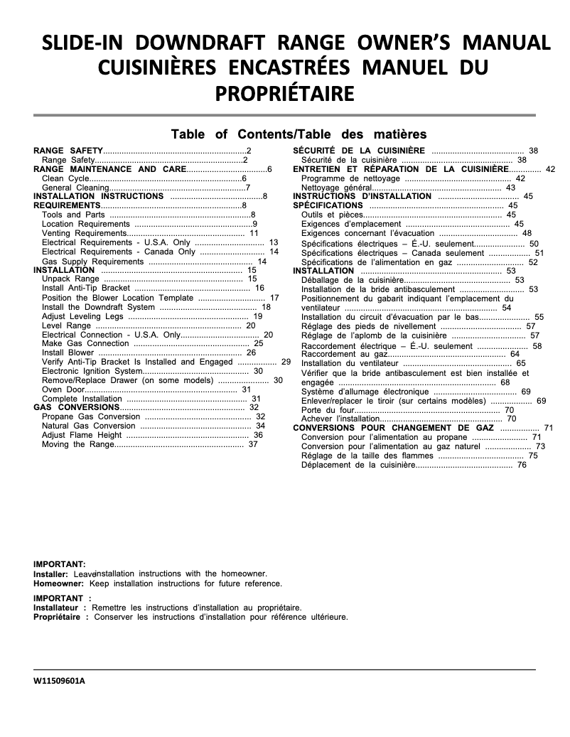 Image de la première page du manuel de l'appareil KSEG950ESS