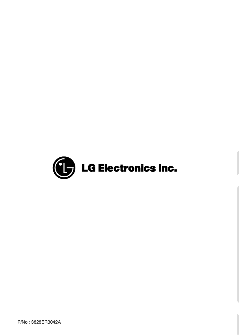 Page n°1 - Manuel utilisateur LG WD-14361TD