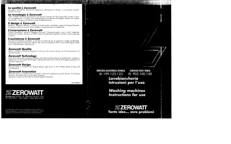 Image de la première page du manuel de l'appareil M.LX 695