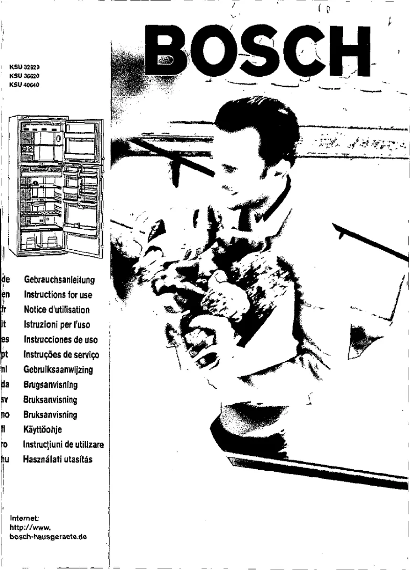 Page n°1 - Manuel utilisateur Bosch KSU40640