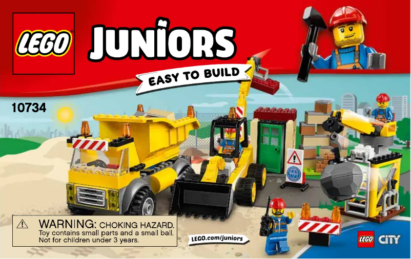 Page n°1 - Manuel utilisateur Lego City 10734