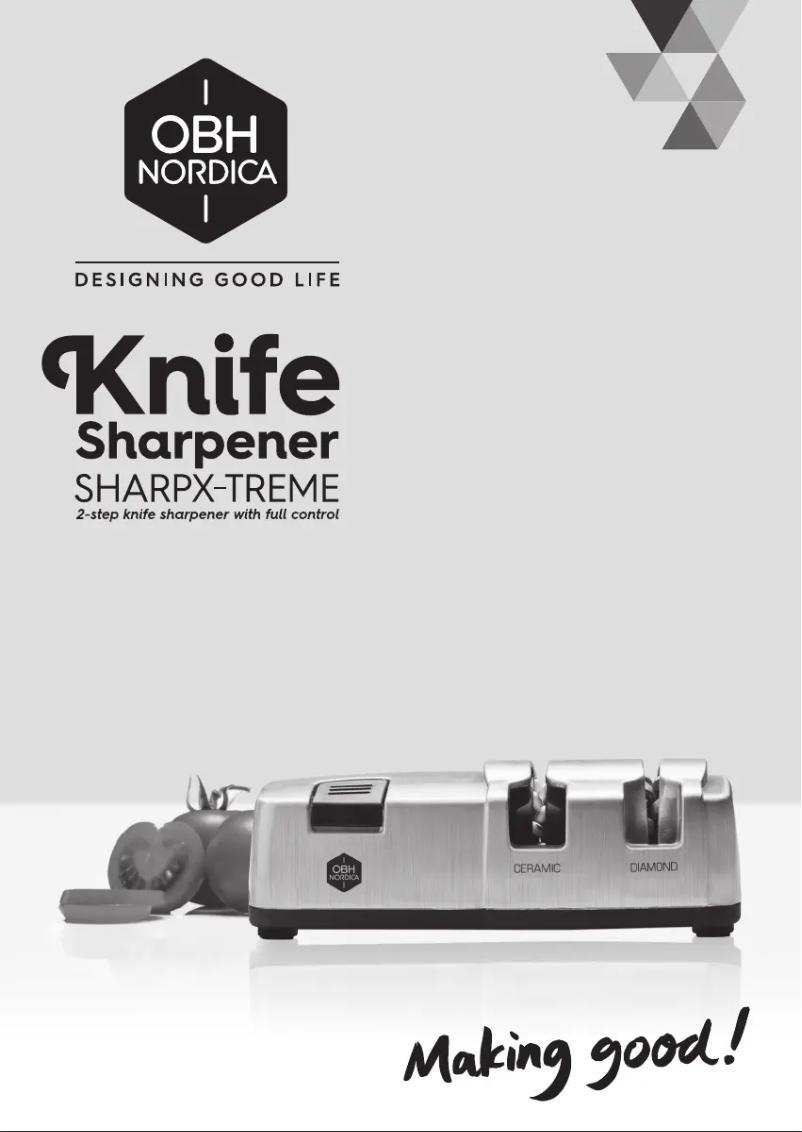 Page 1 de la notice Manuel utilisateur OBH Nordica SharpX-treme 9967