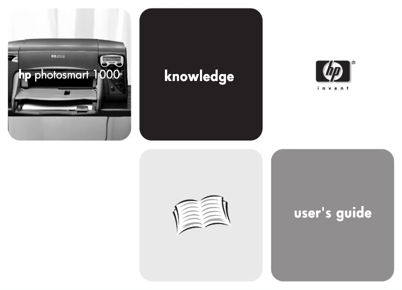 Image de la première page du manuel de l'appareil Photosmart 1000