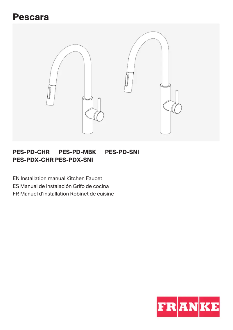 Imagen de la primera página del manual del dispositivo PES-PD-SNI