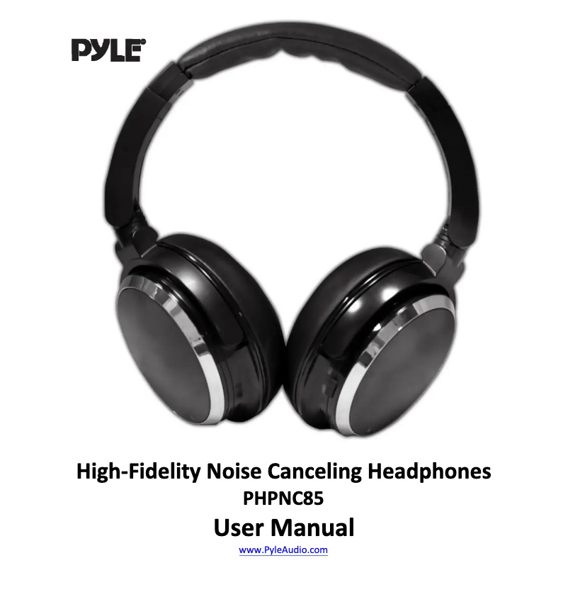 Image de la première page du manuel de l'appareil PHPNC85