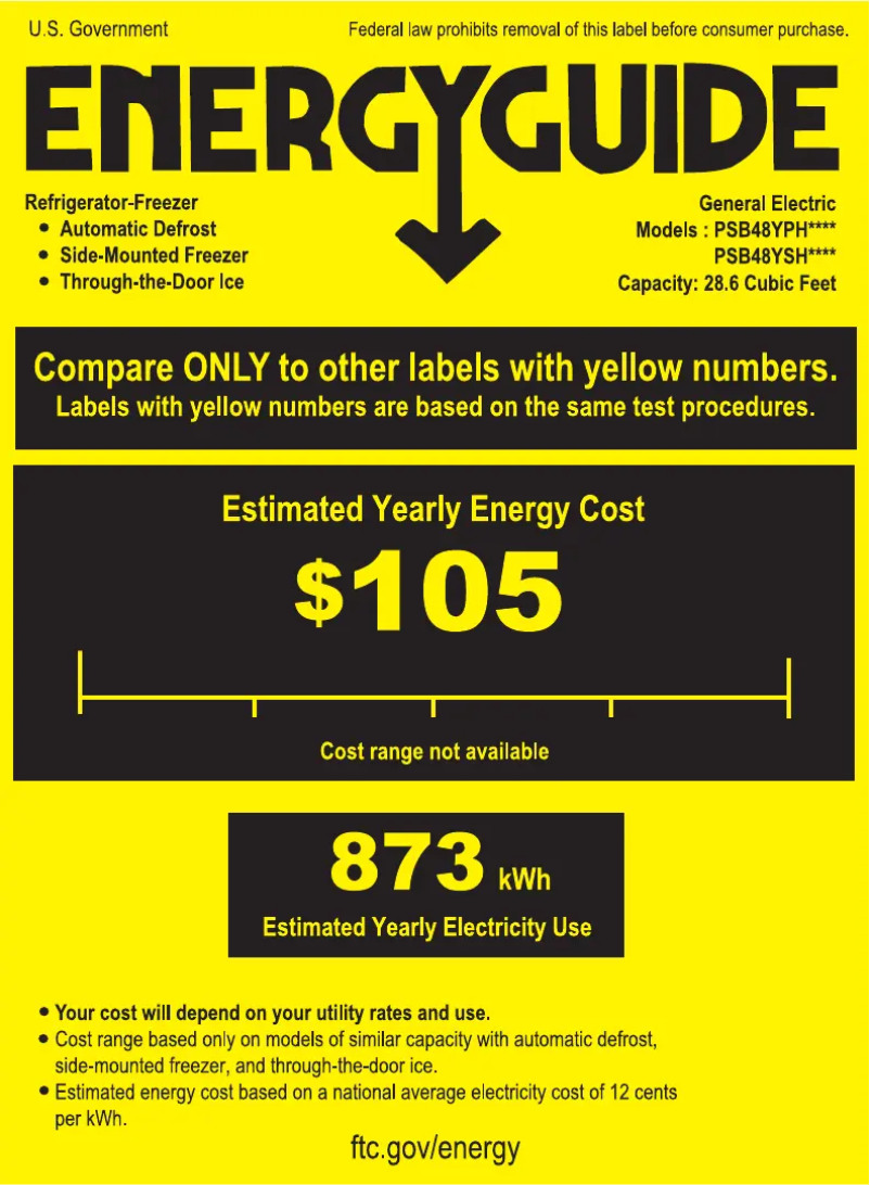 Image de la première page du manuel de l'appareil Profile PSB48YPHSV