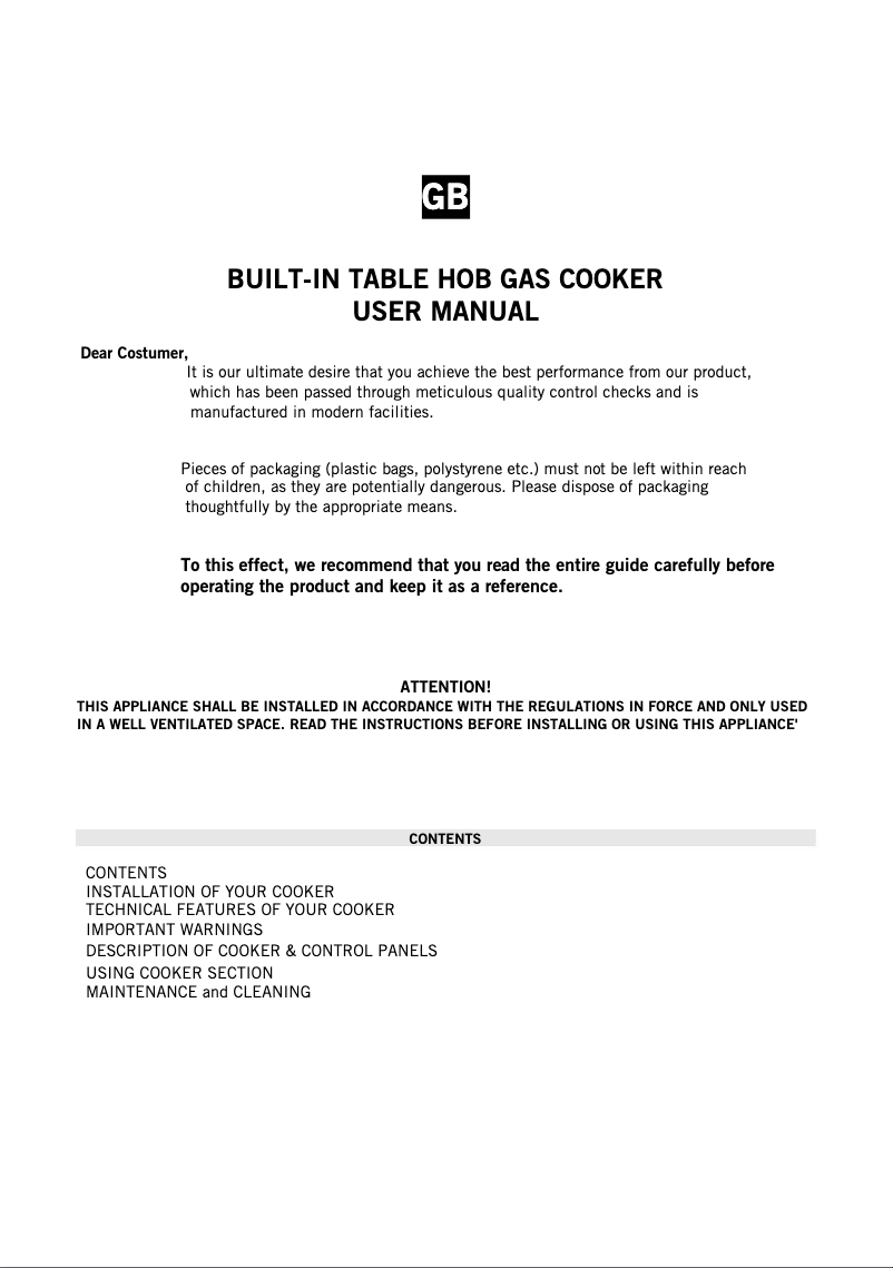 Page 1 de la notice Manuel utilisateur SVAN SVE4BA