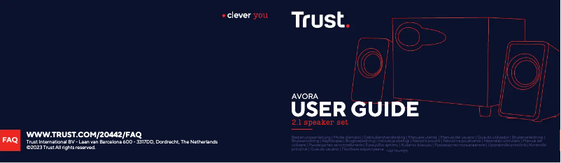 Page n°1 - Manuel utilisateur Trust Avora 2.1