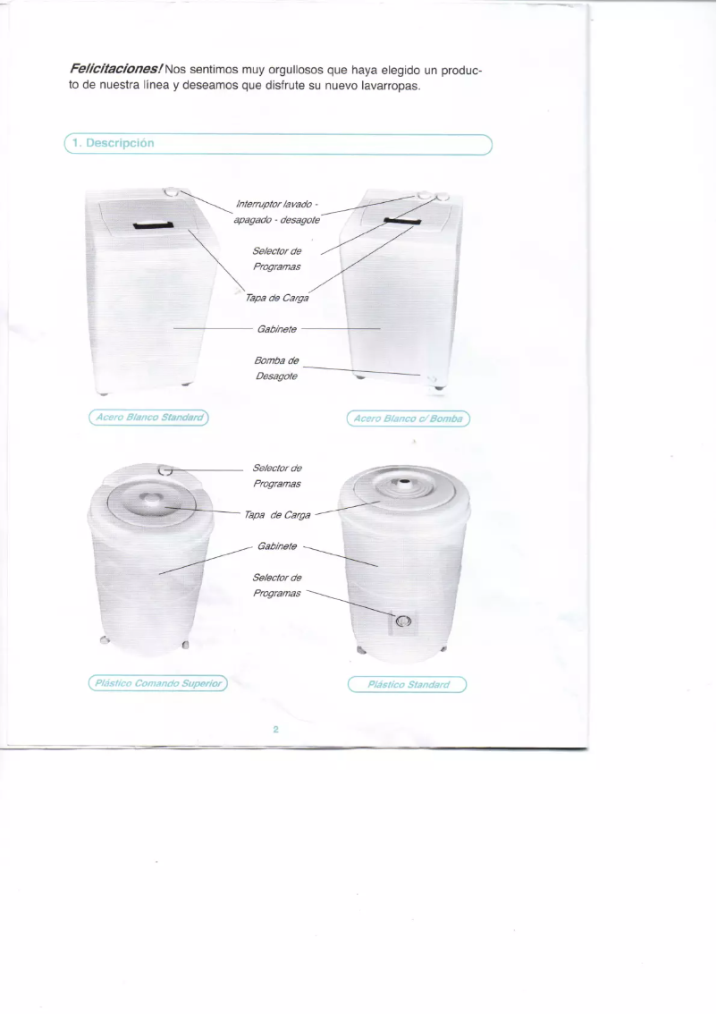 Página 1 del manual Manual de usuario Thompson LRVV 5.5